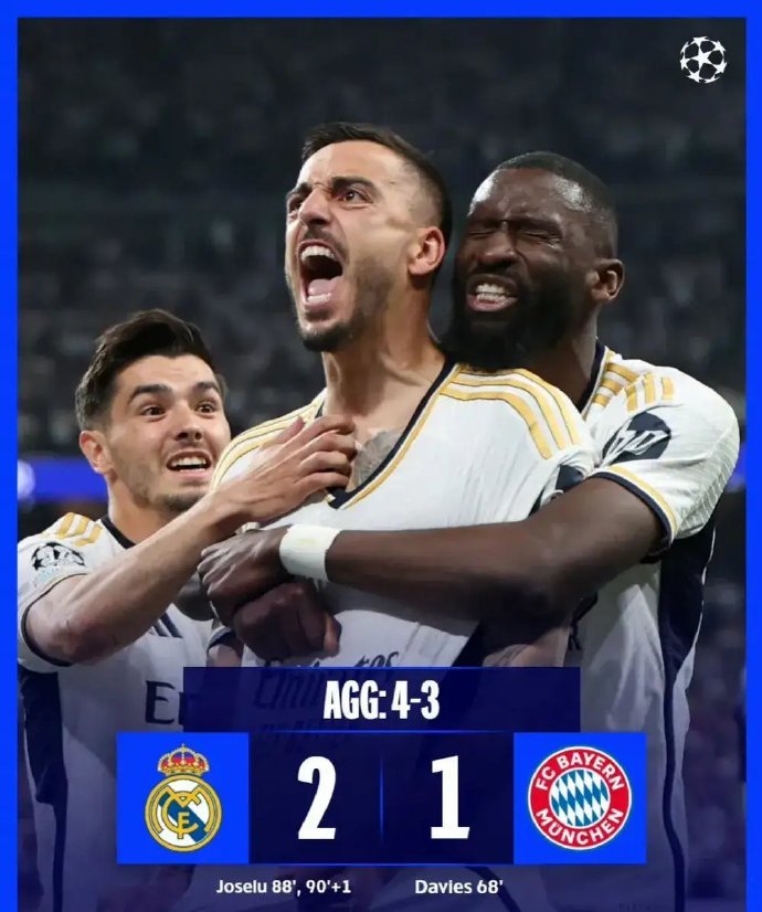 星空体育-皇马力克，晋级欧冠半程