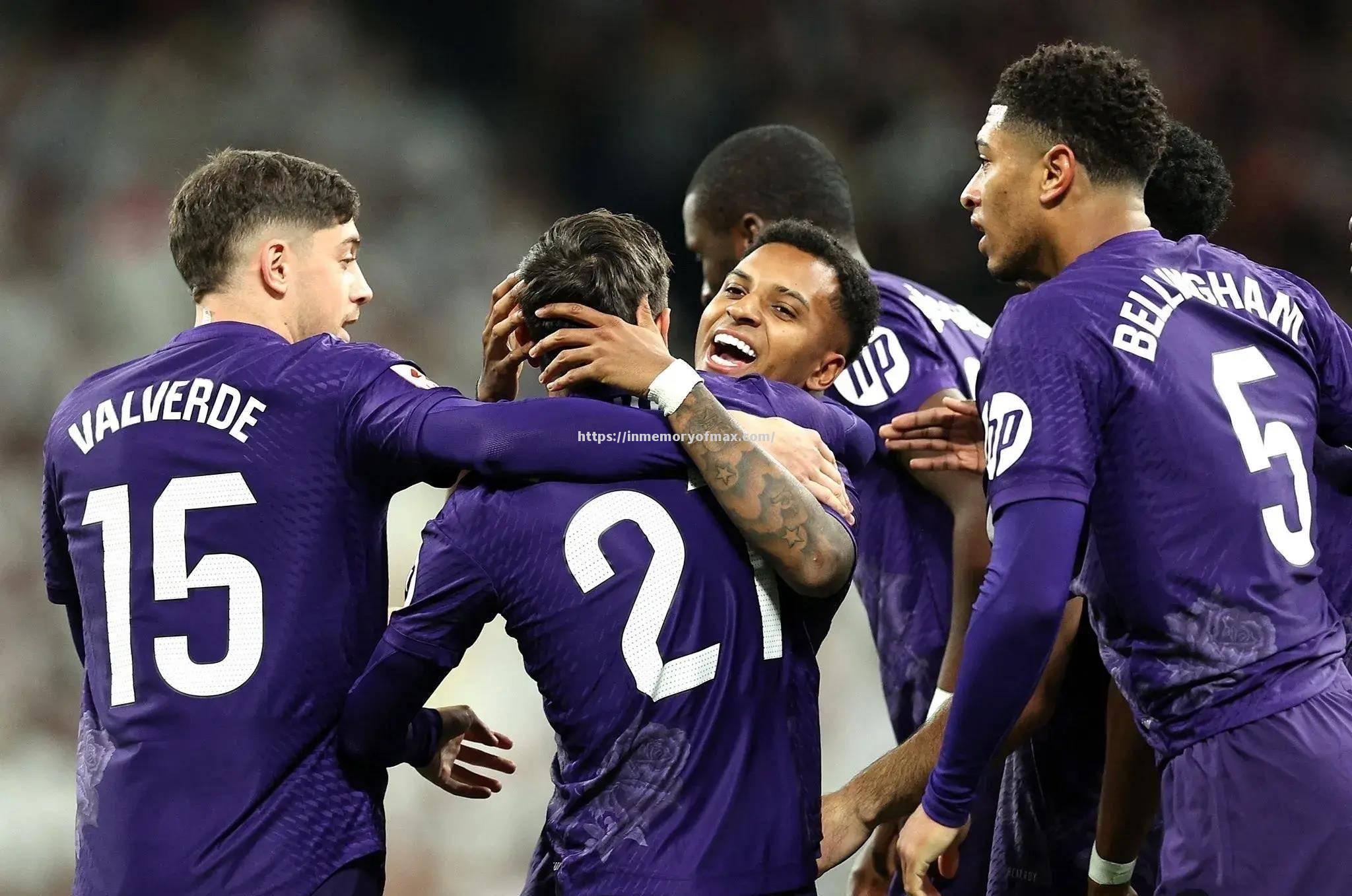 皇家马德里豪取胜利,领跑积分榜 皇家马德里豪取胜利,领跑积分榜